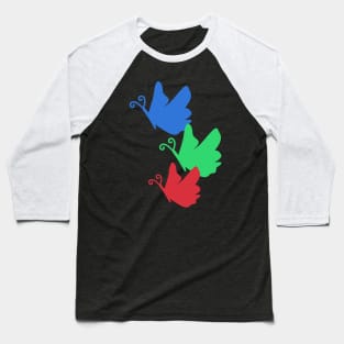 Butterfly Baseball T-Shirt